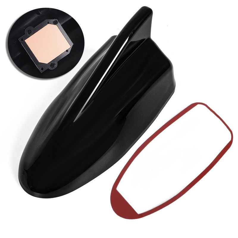 For Hyundai Kona 2018-22 Black Fin Antenna Base Cover Signal Aerial Replacement