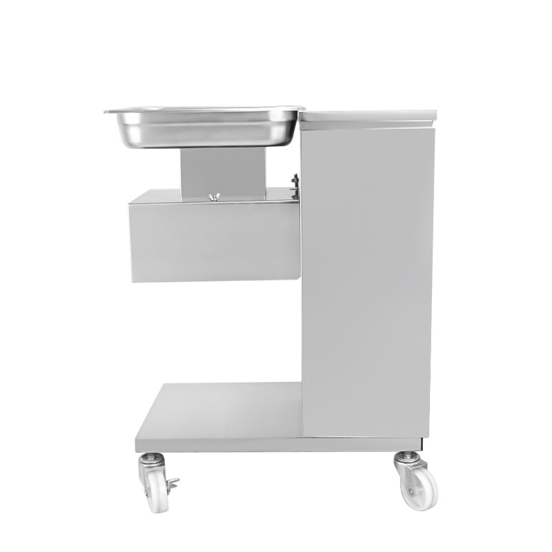 QE Meat Cutting Machine 110V Meat Cutter Slicer with 3/5mm Blade 500KG/H Output