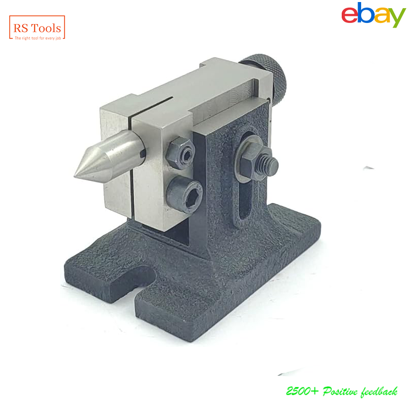 Single Bolt Small Lathe Tailstock for 3 inches (75 mm) & 4 inches (100 mm)