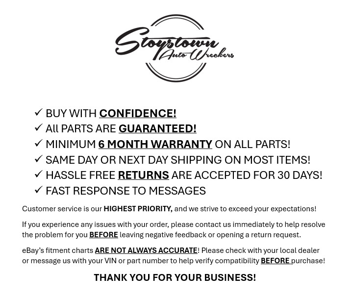 '13-'17 CHEVROLET TRAVERSE Auto Transmission AWD 115k miles 6 Month Wnty!