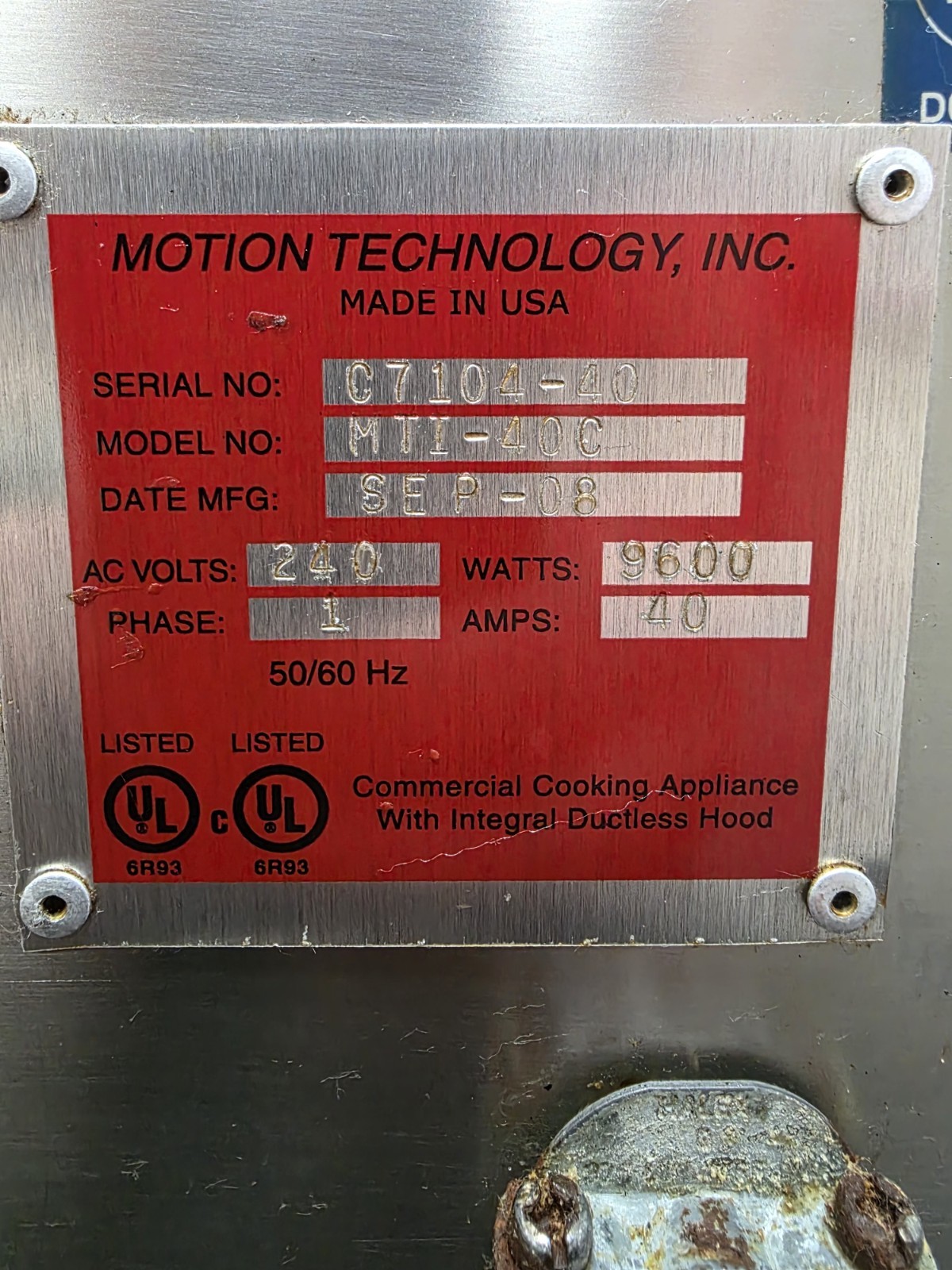 AutoFRY MTI-40C Double Basket 6 Gallon Automatic Self-Contained Ventless Fryer