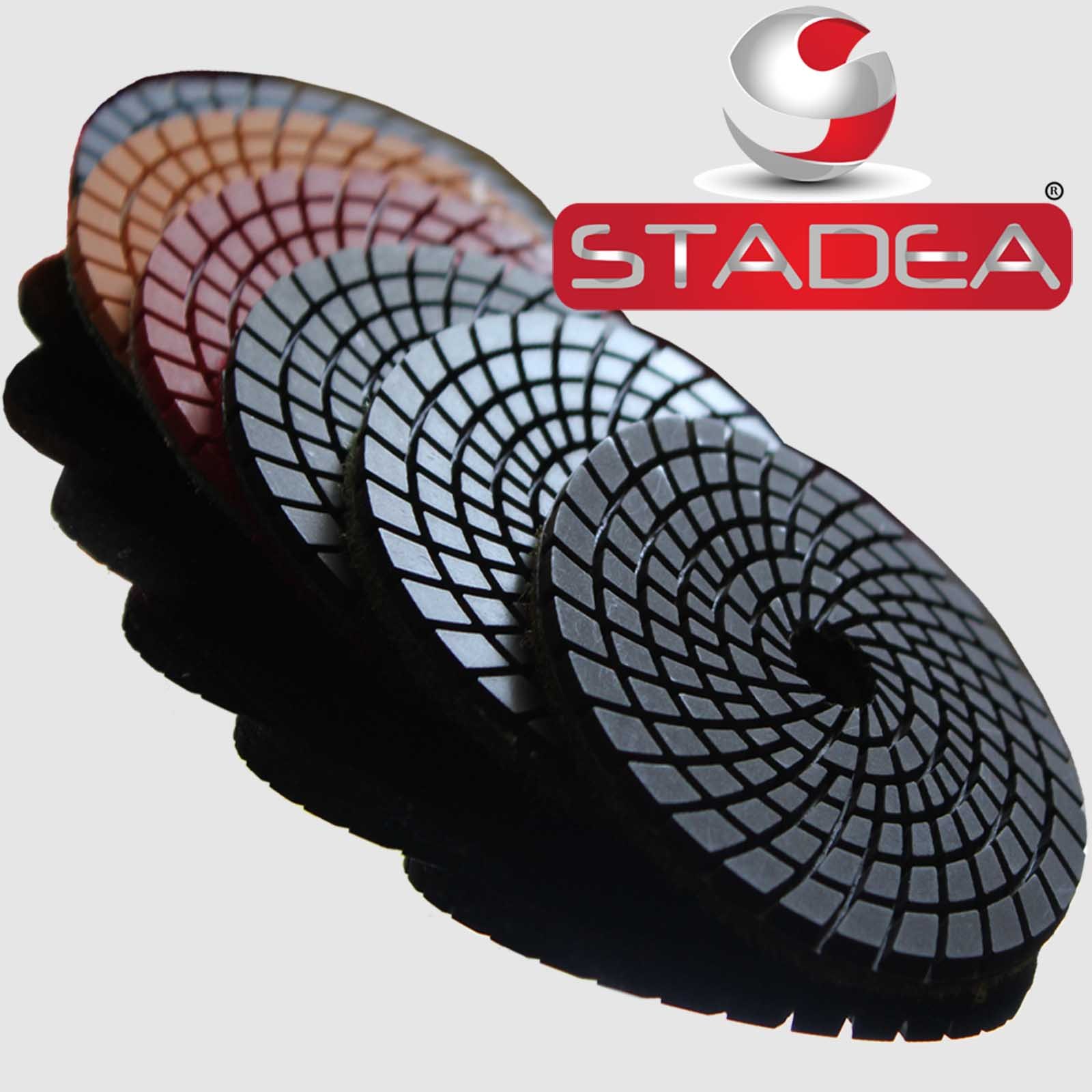 4 Inch Wet Dry Diamond Polishing Sanding Pads Discs Concrete Granite Glass Stone