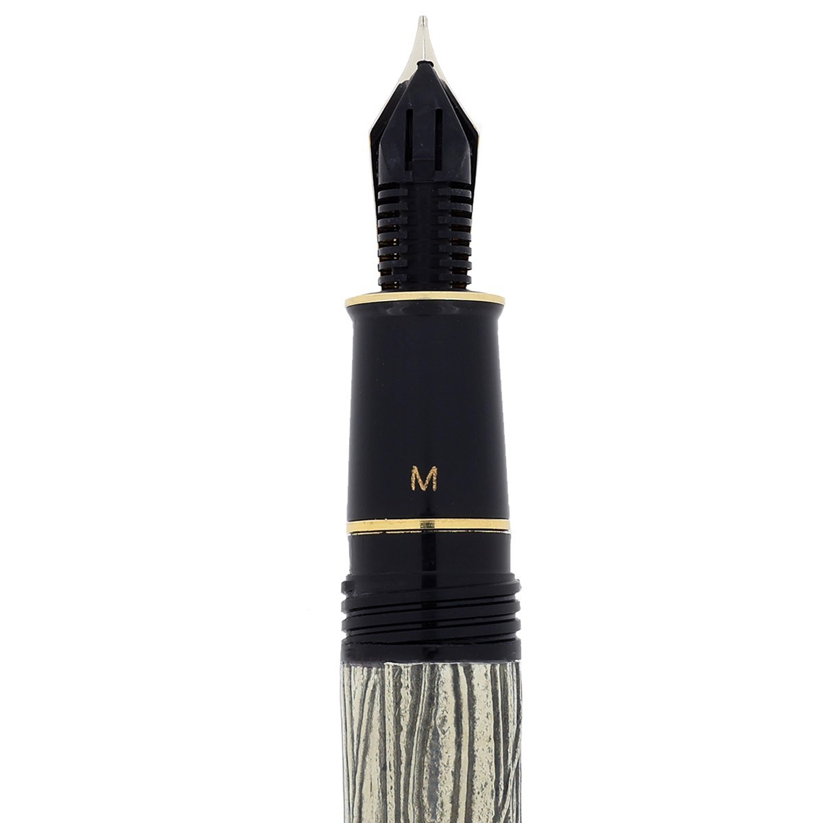 1996 SHEAFFER ASIA SERIES BAMBOO 18K MED NIB FOUNTAIN PEN NEW IN BOX NEVER INKED