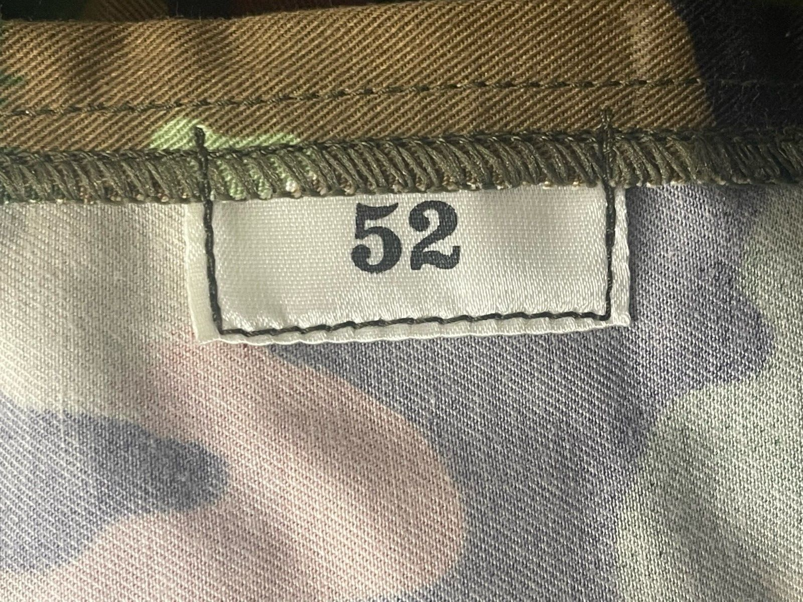 Large Swiss Army M83 Alpenflage Field Jacket Military Camouflage Uniform M70