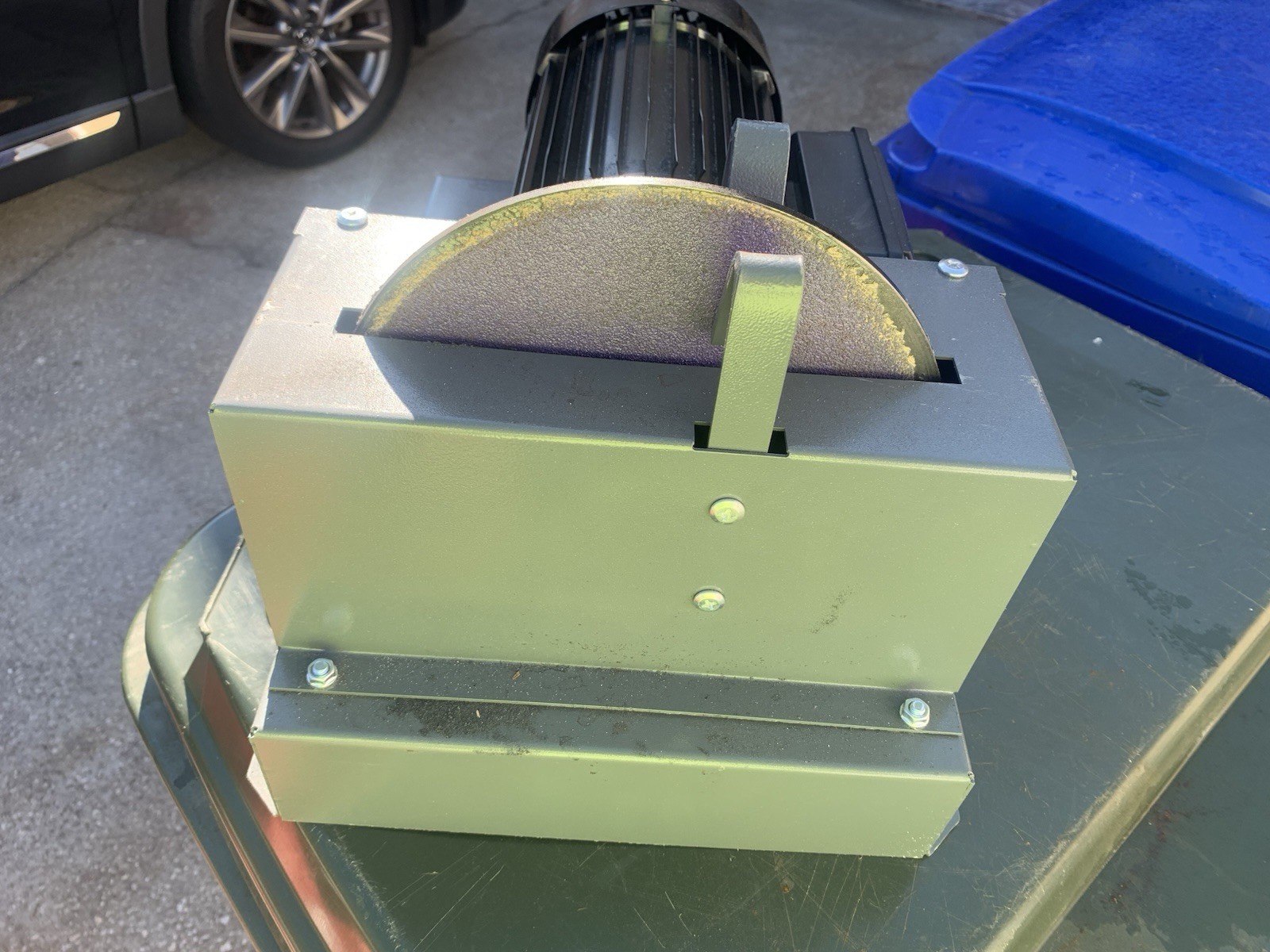 VEVOR Lawn Mower Blade Sharpener Electric Power Tool 120V with Grinding Wheel