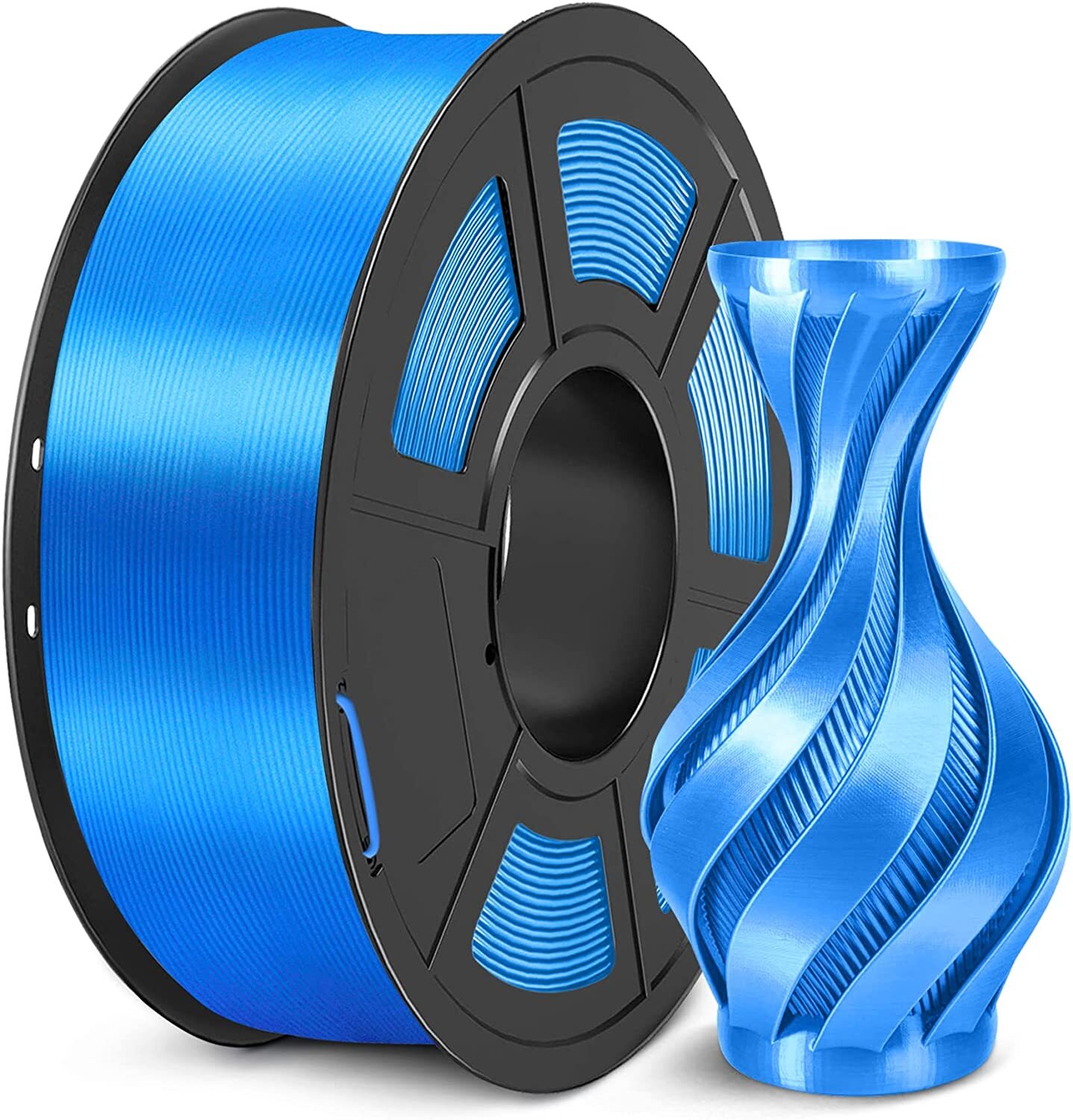 【BUY 6 GET 4 FREE,ADD 10】SUNLU 1.75MM SILK Shiny PLA+ Filament 1KG/2.2LBS Spool