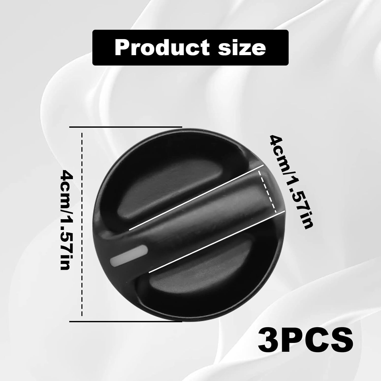 3 pack Fit for Toyota Tundra Truck 2000-06 Control Knobs Dials Heater A/C Fan