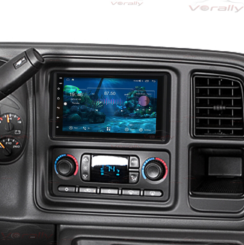 For 2003-2006 Chevrolet Tahoe Silverado Android 13 CarPlay Car Radio GPS Stereo