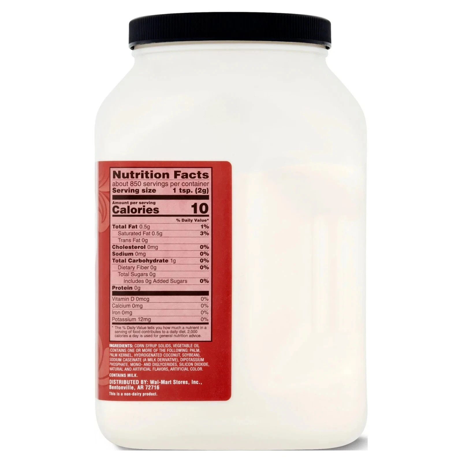 (2 pack ) Great Value Original Value Size Coffee Creamer, 60 oz