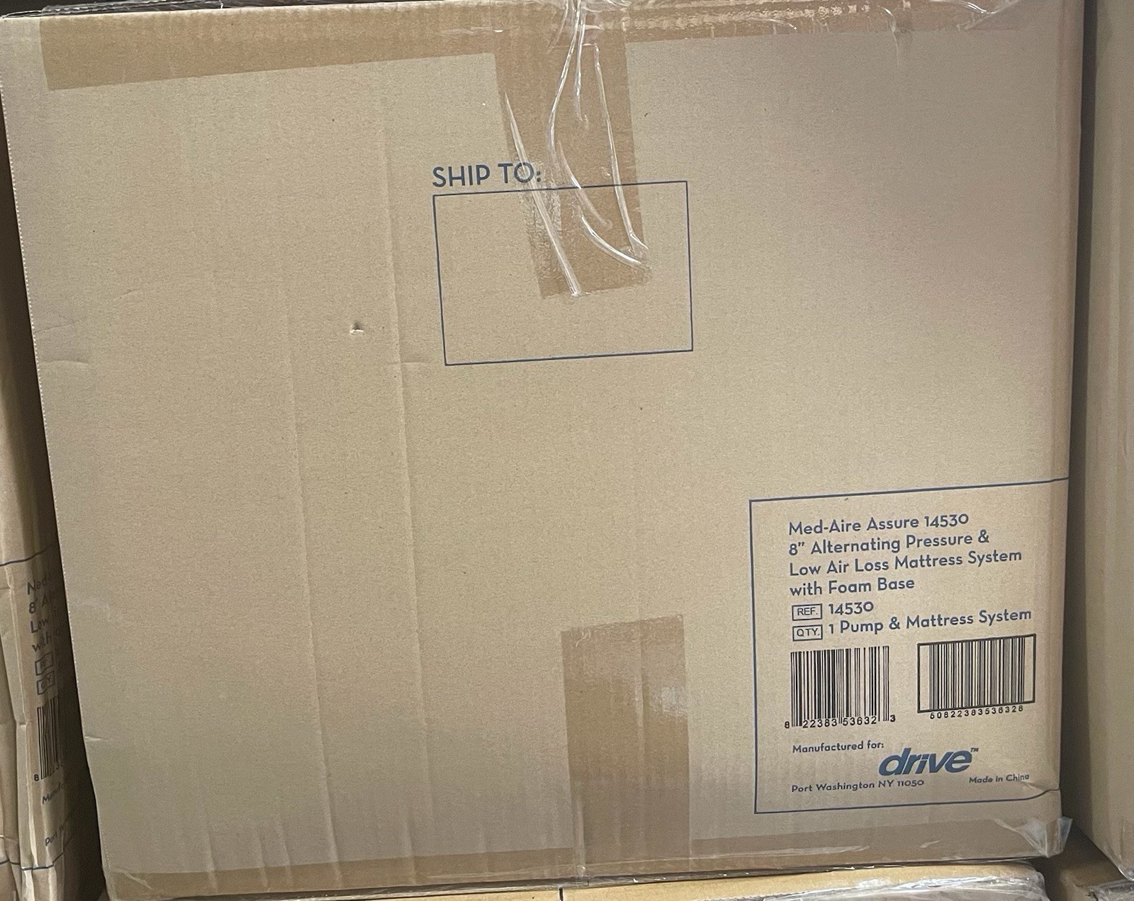 Drive Medical Med-Aire 8" Alternating Pressure and Low Air Loss Mattress System