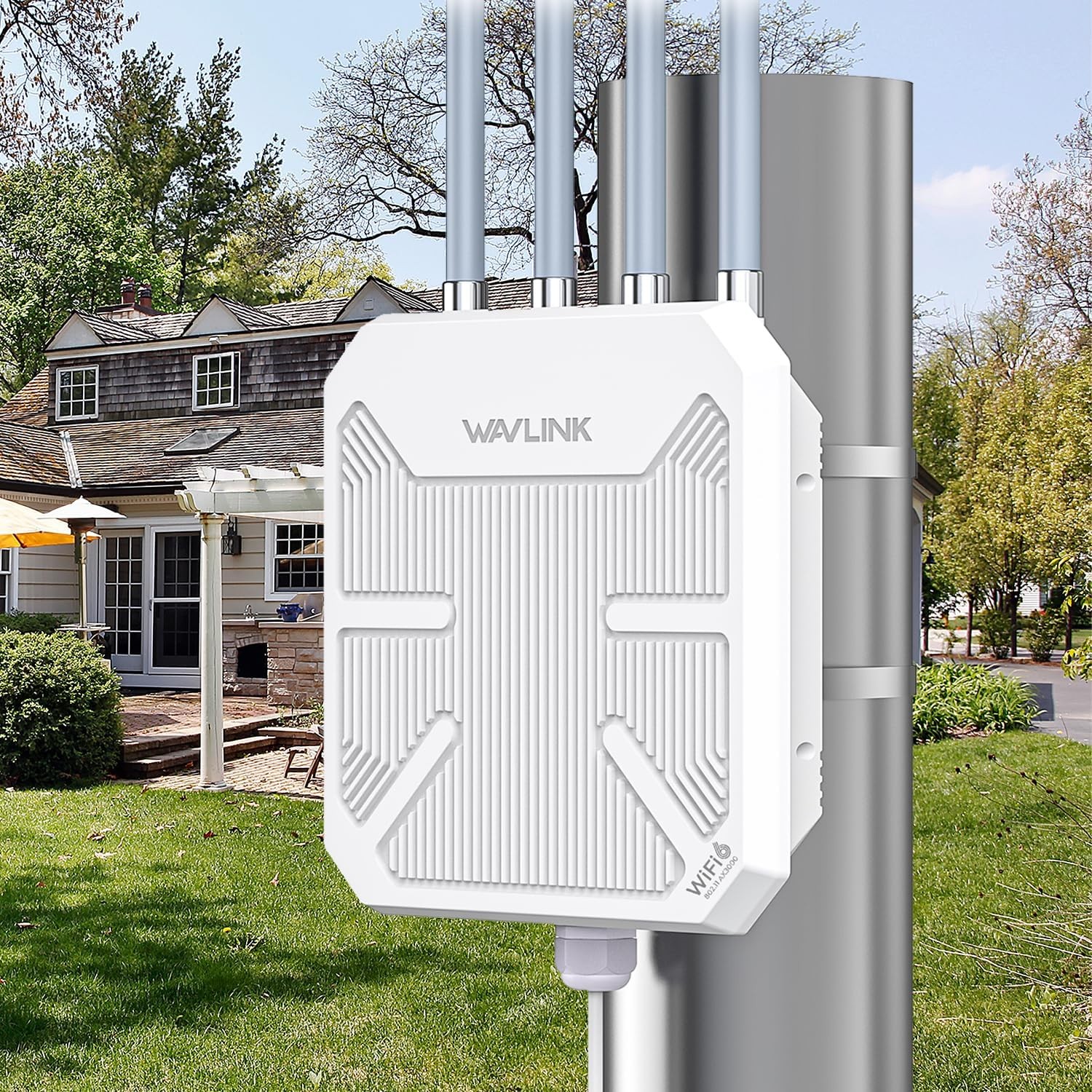 Outdoor Long Range WiFi 6 Extender AX3000 Wireless Signal Booster AX1800 AC1200