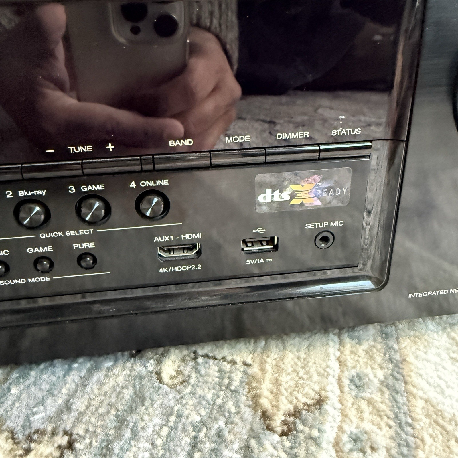 Denon AVR-S920W 7.2 Channel Network A/V Receiver NO REMOTE, Works! Spotify HDMI