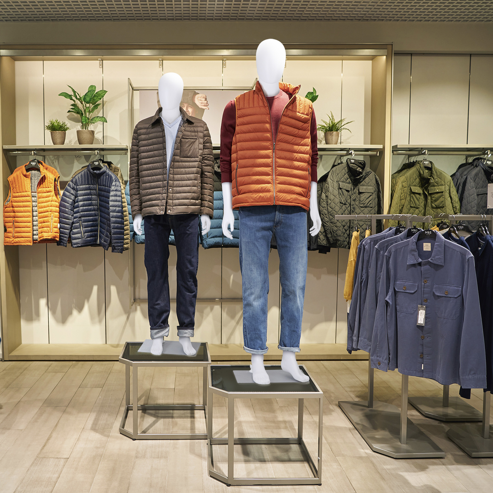 Male Mannequin Full Body Dress Form Adjustable 73Inch Realistic Detachable White