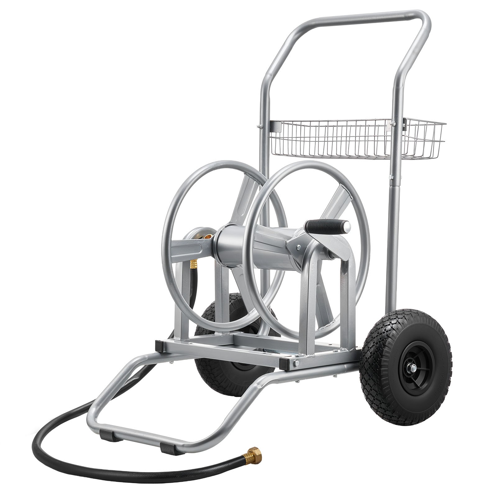Uimoso Water Hose Reel Cart for 200/300 ft Garden Hose