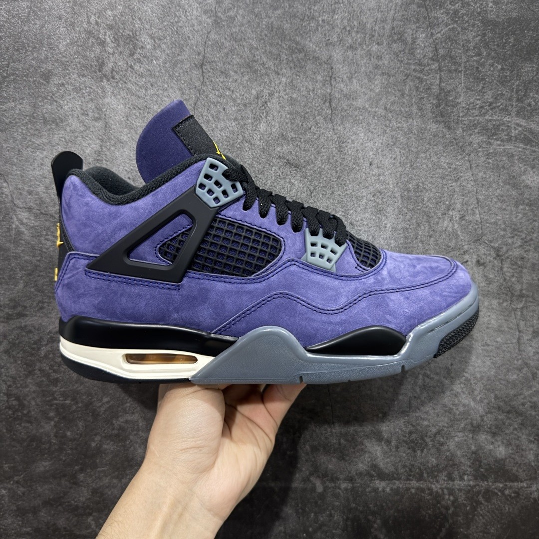 AJ 4 Lakers Imperial Purple FV5029-500 Ship Now