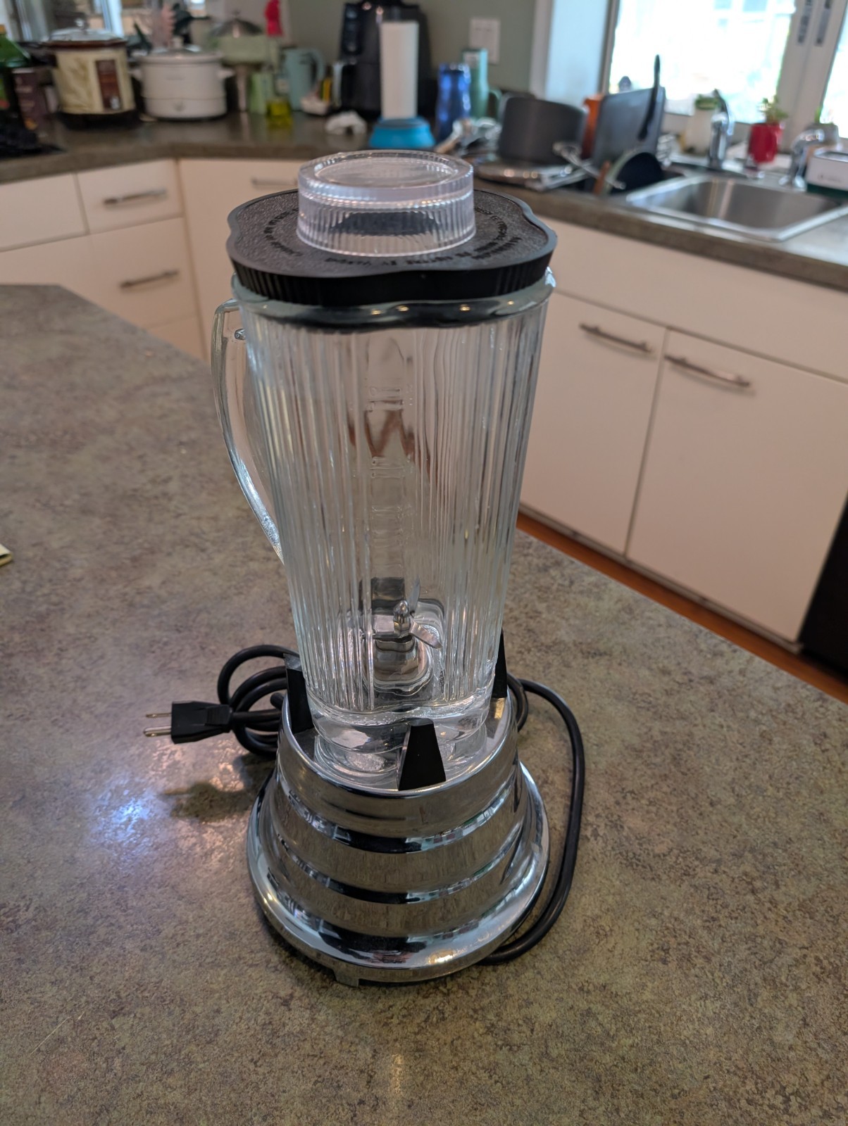 WARING Commercial Glass Bar Blender Model WF2111211 BB900G Works ~ See VIDEO