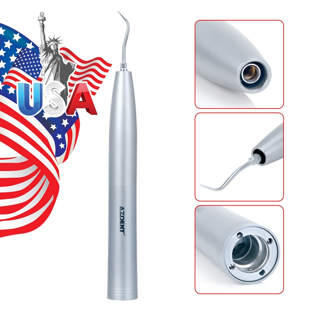 Dental MULTIflex Air Scaler Handpiece Sonic S For KAVO Coupling SJ1 SJ2 SJ3 Tips