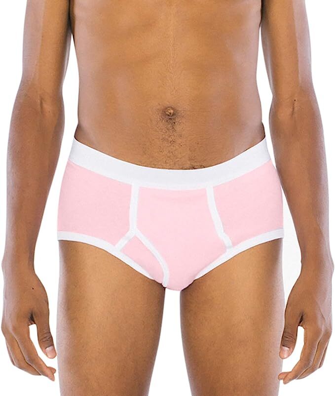 American Apparel Men's Baby Rib Brief 12 pk assorted 100% cotton