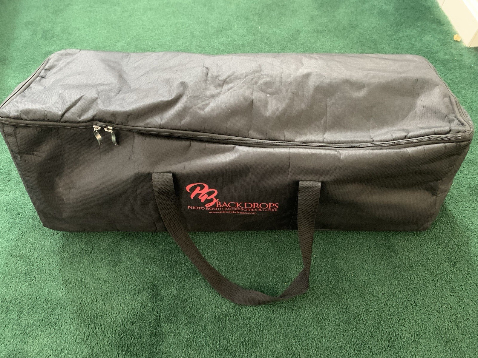 BLACK & WHITE HORIZONTAL & VERTICAL STRIPE DOUBLE SIDED TENSION BACKDROP 8’ X 8’