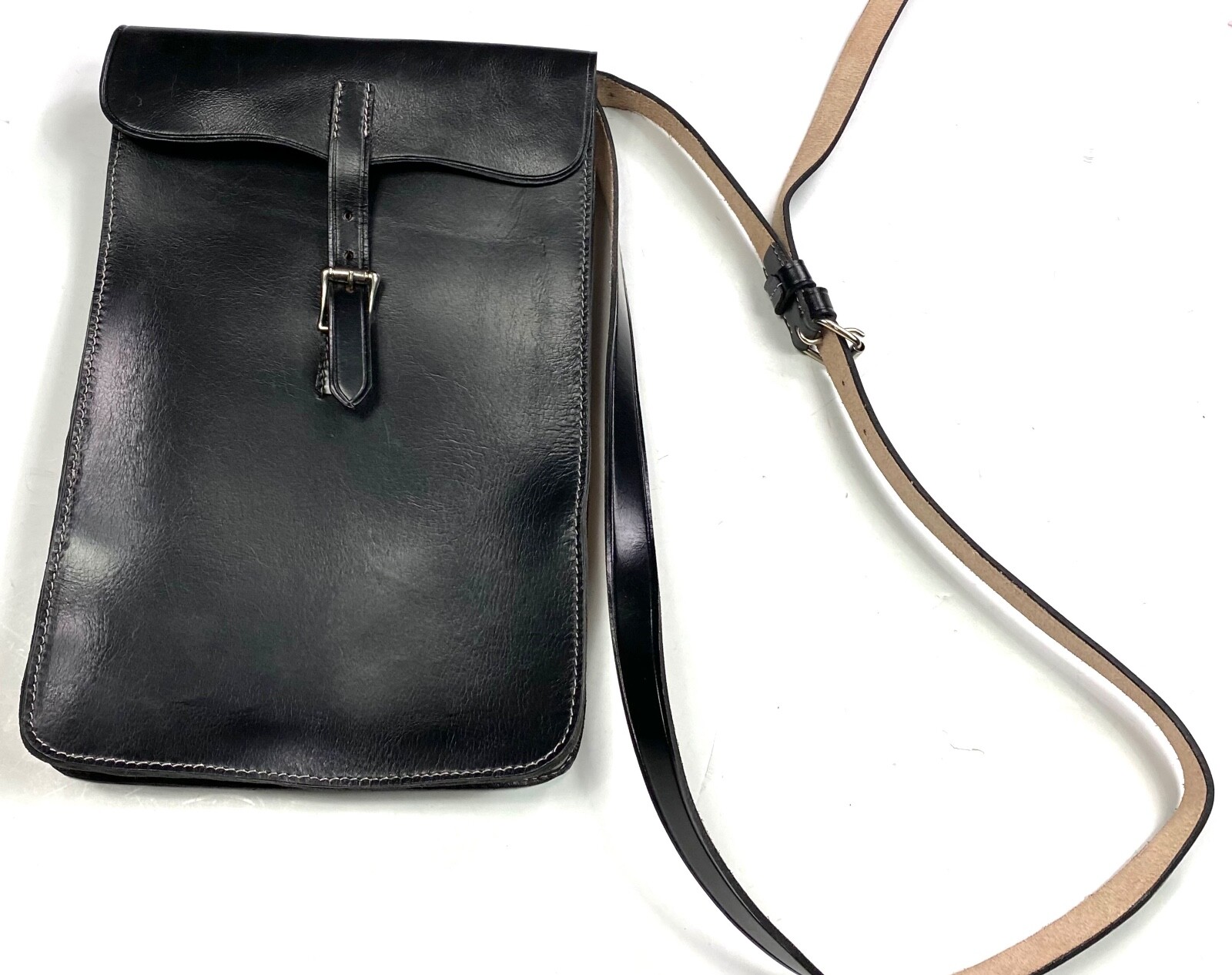 CIVIL WAR US UNION CS CONFEDERATE LEATHER OFFICER RIDER DISPATCH MESSENGER CASE