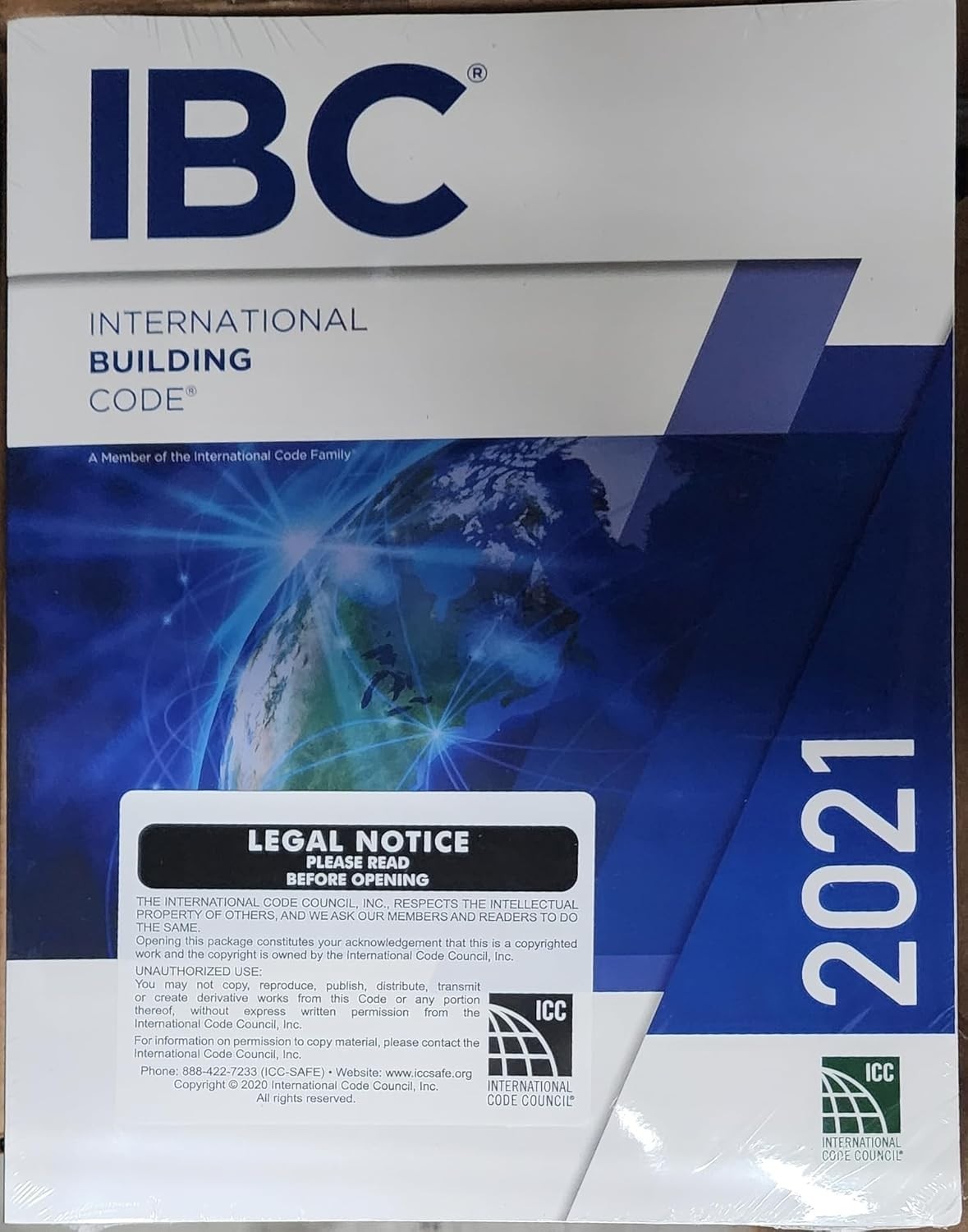 Paperback Fast Shipping International Building Code IBC 2021 Paperback Fast Ship