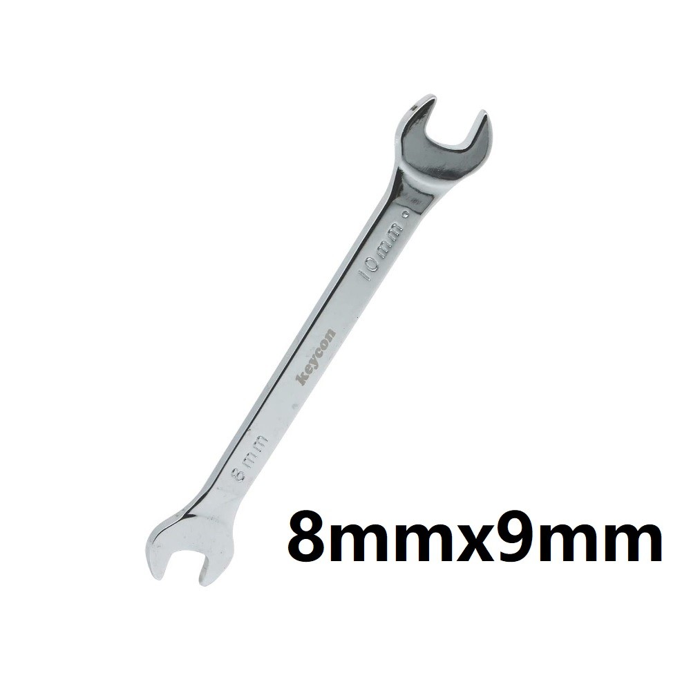 Ultra-thin Double Open End Wrench High Carbon Steel Slim Spanner 3mm Thickness