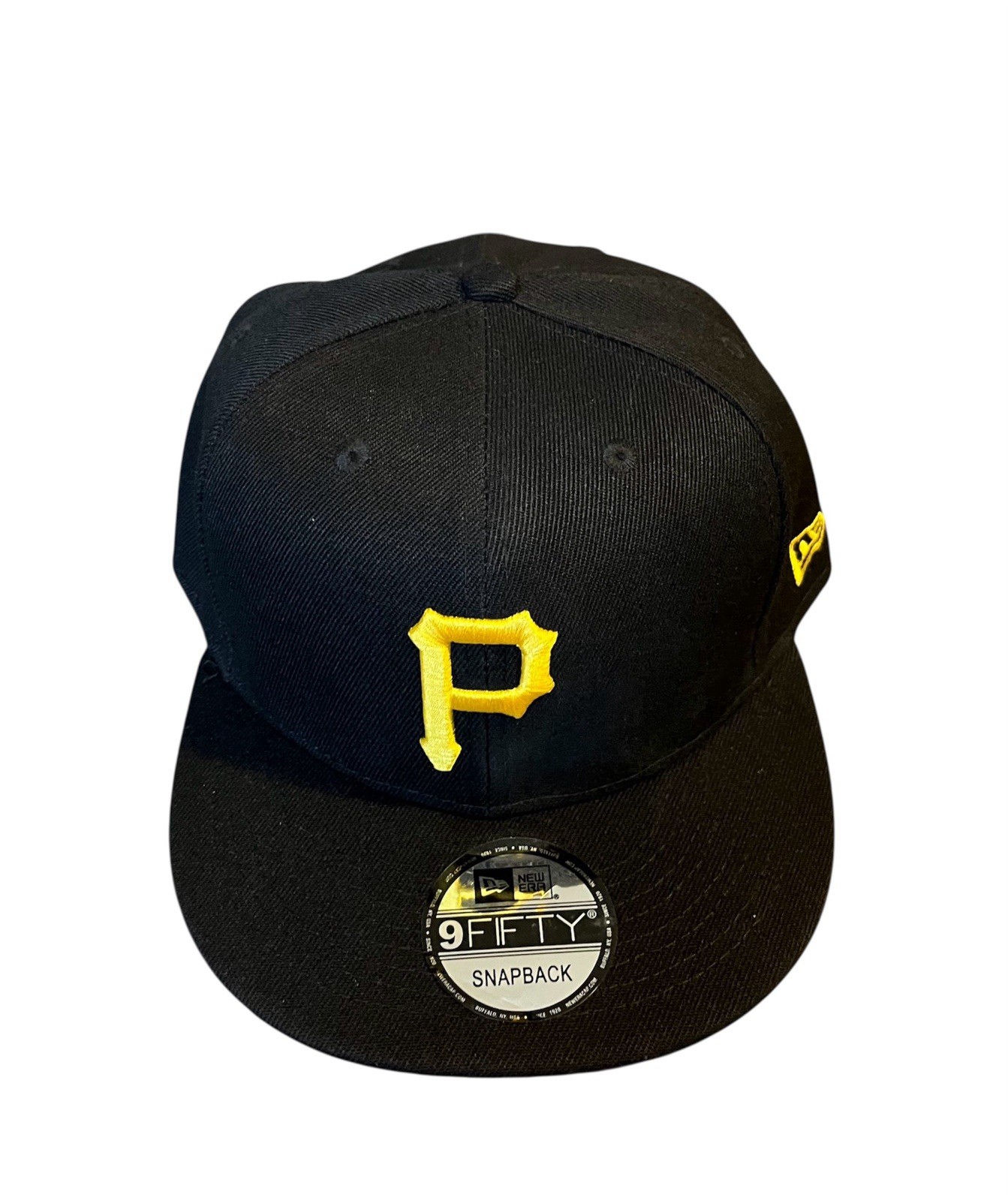 Pittsburgh Pirates 9Fifty New Era SnapBack Hat Black & Gold Adjustable