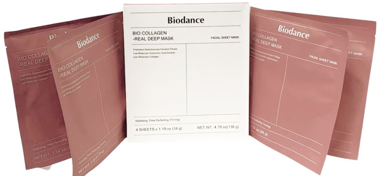 BIODANCE Bio-Collagen Real Deep Facial Sheet Mask Set of 4