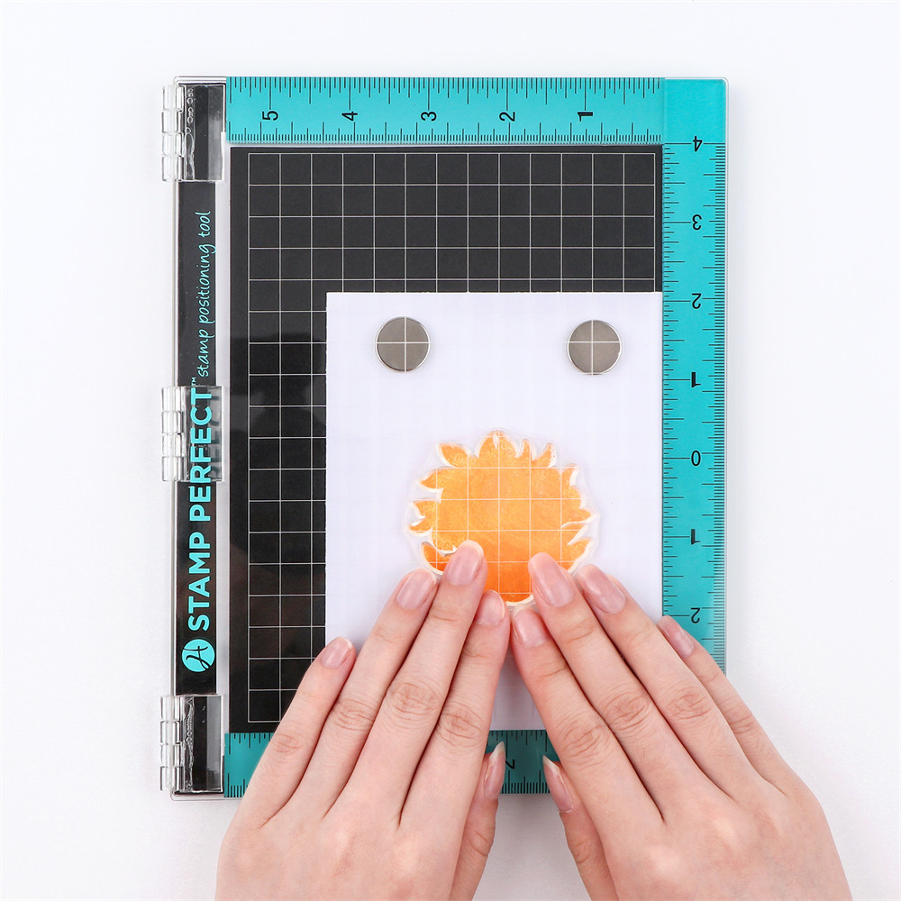 Stamp Positioning Tool Stamping Platform For DIY Scrapbooking Craft Card Making