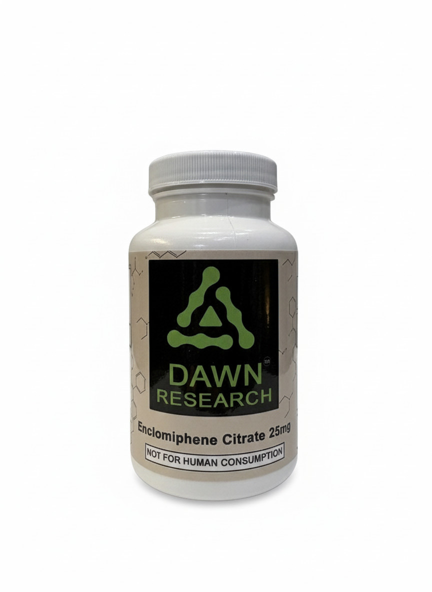 Dawn Research Enclomiphene Citrate 25mg 30 Capsules For Research Purposes ONLY