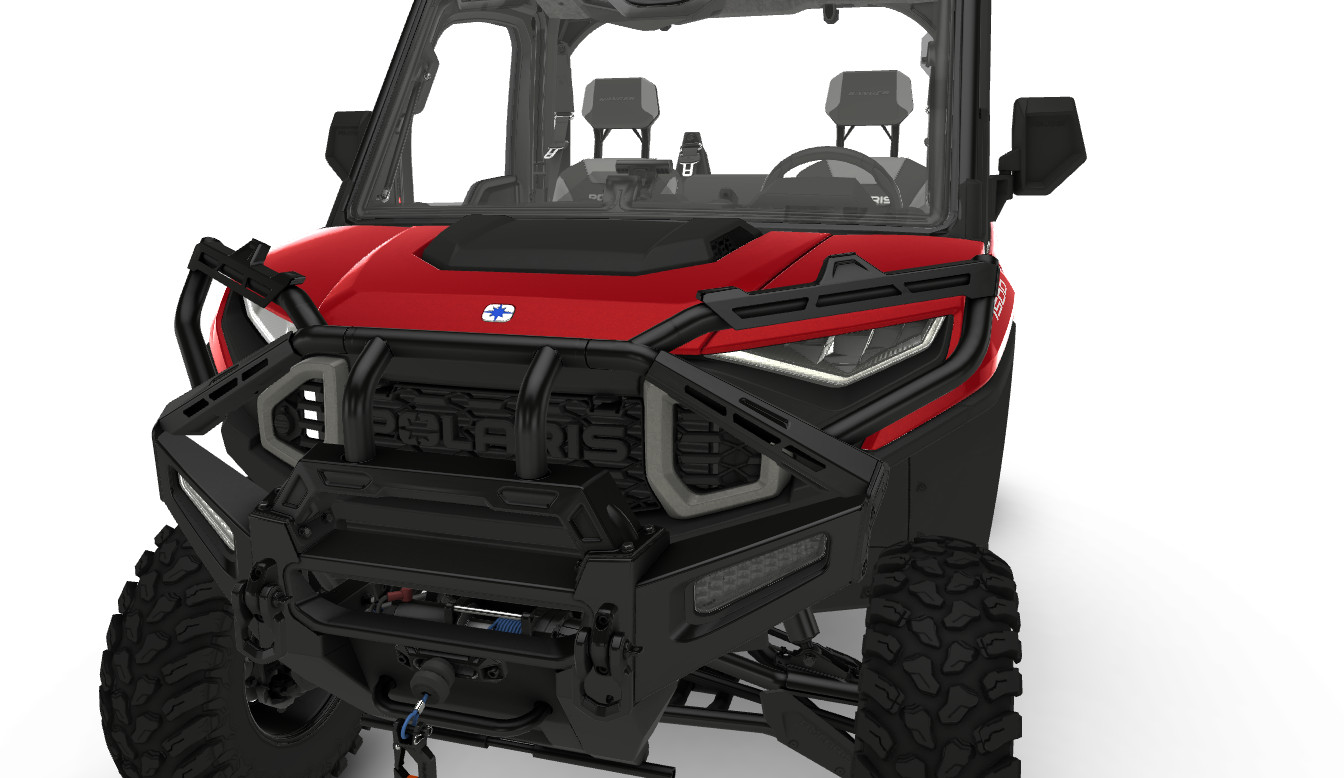 2024 Polaris Ranger XD 1500 & Crew - OEM Upper Front Brushguard 2884872