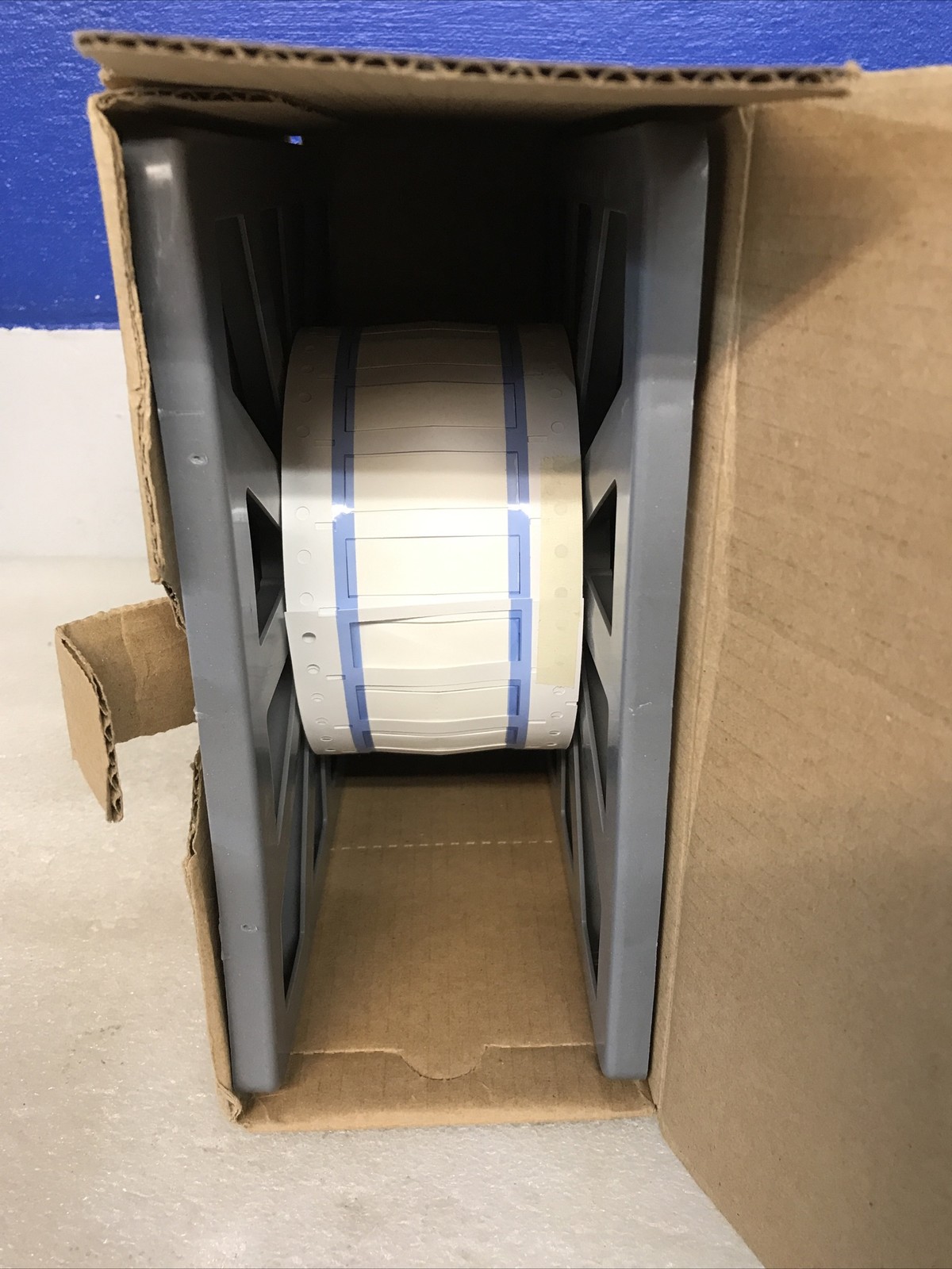 Brady 3PS-375-2-WT-2 PermaSleeve Wire Markers White 2000 Count Roll New In Box