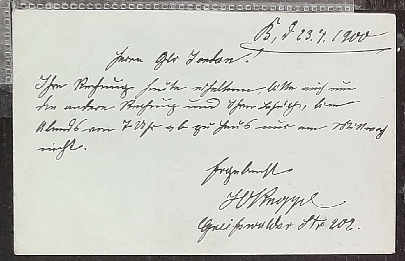 y(GER-858) GERMANY 1900 REICHPOST 2pf postal postcard used (3) different cards