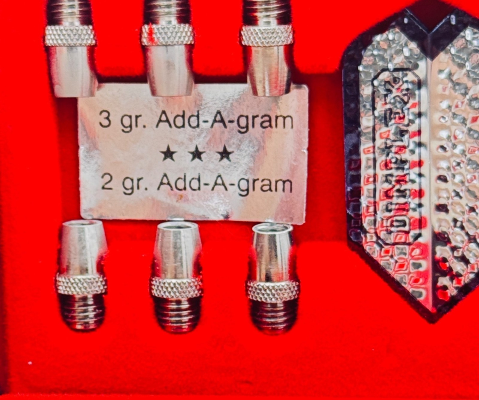 Dart World Stingray Adjustable Weight Soft Tip Darts Complete Set Of 3 Devil