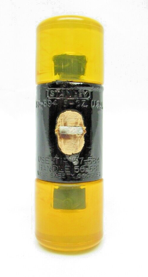 Vintage STANLEY 8oz Soft Face Hammer with Hickory Handle 57-594 Made in USA NOS