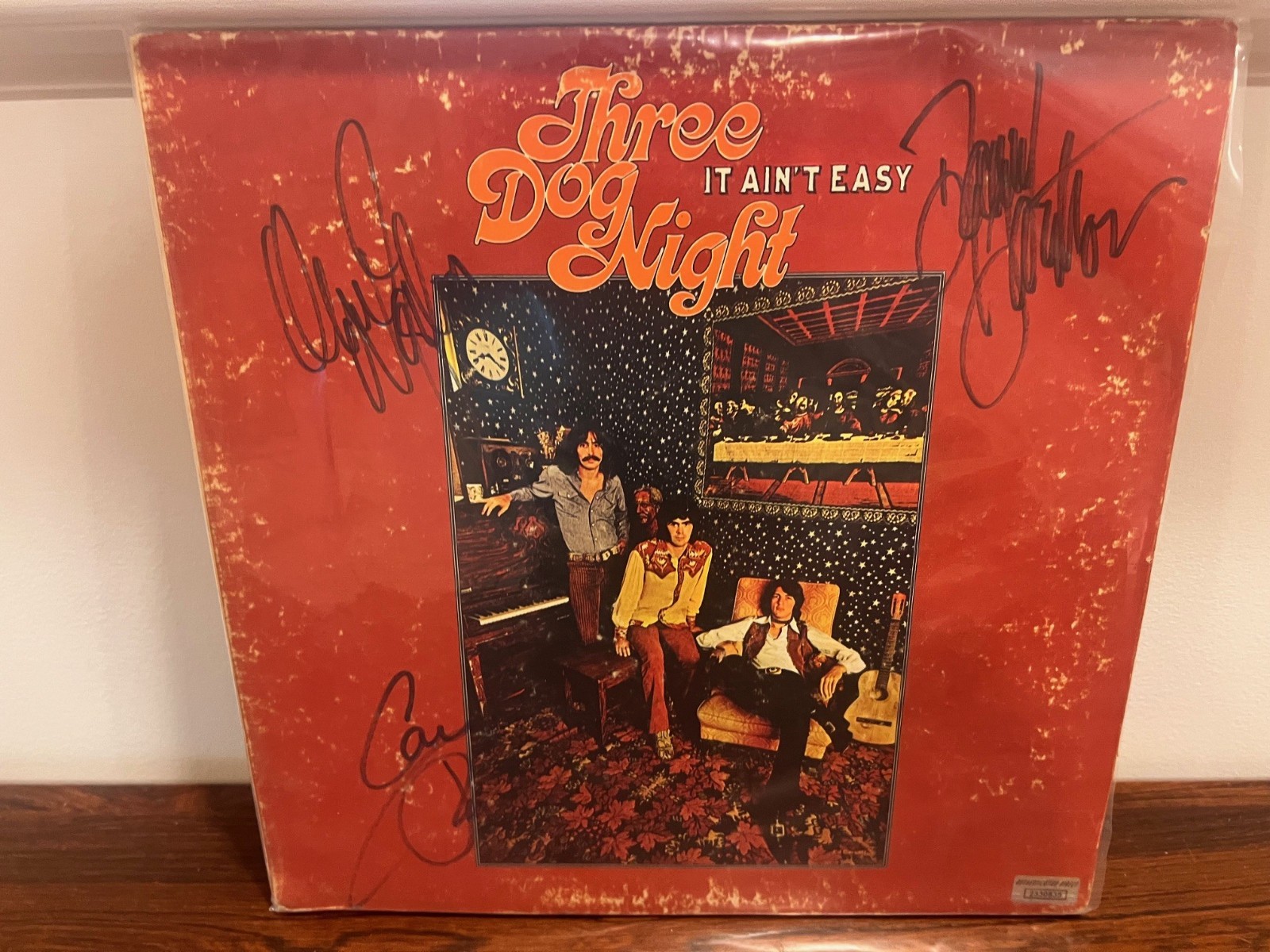 Three Dog Night Signed Album