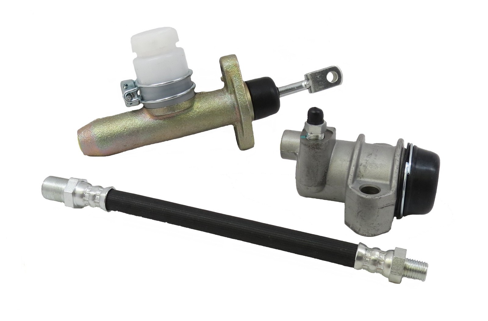 New MGB Clutch Hydraulics Kit Master Slave Hose 1963-1980 Great Quality