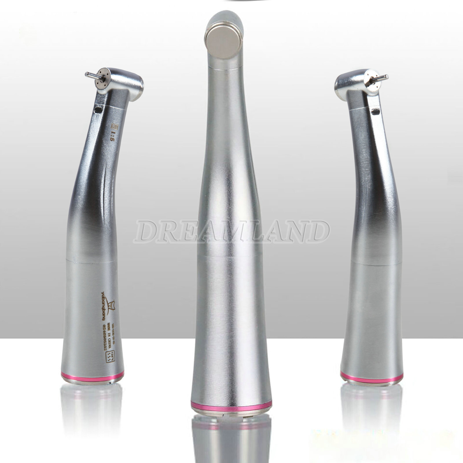 1-50 Yabangbang Dental LED 1:5 Increasing Fiber Optic Contra Angle Handpiece