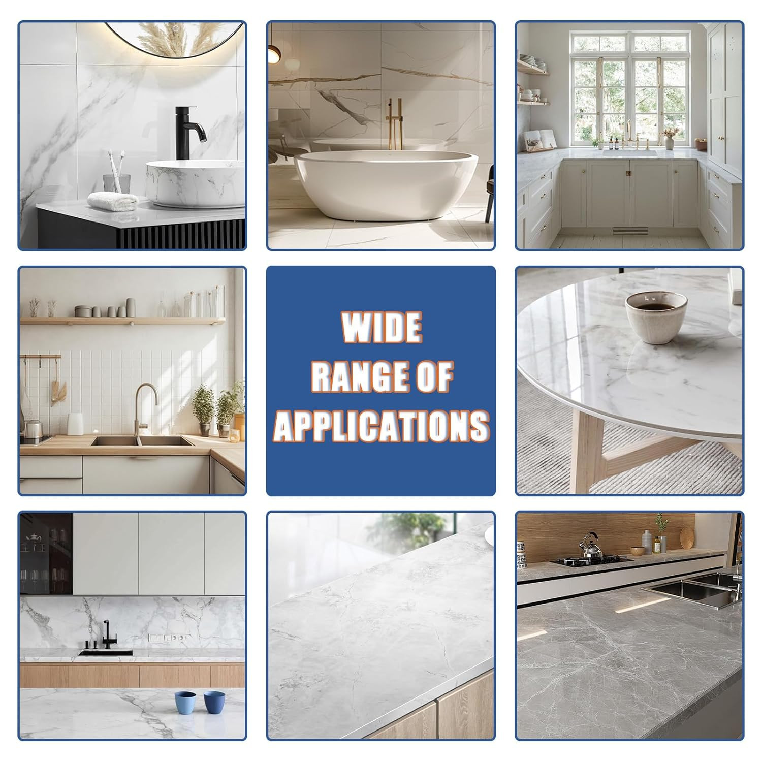 Porcelain Repair Kit, Waterproof Fiberglass Tub Repair Kits, Strong Tile Repair