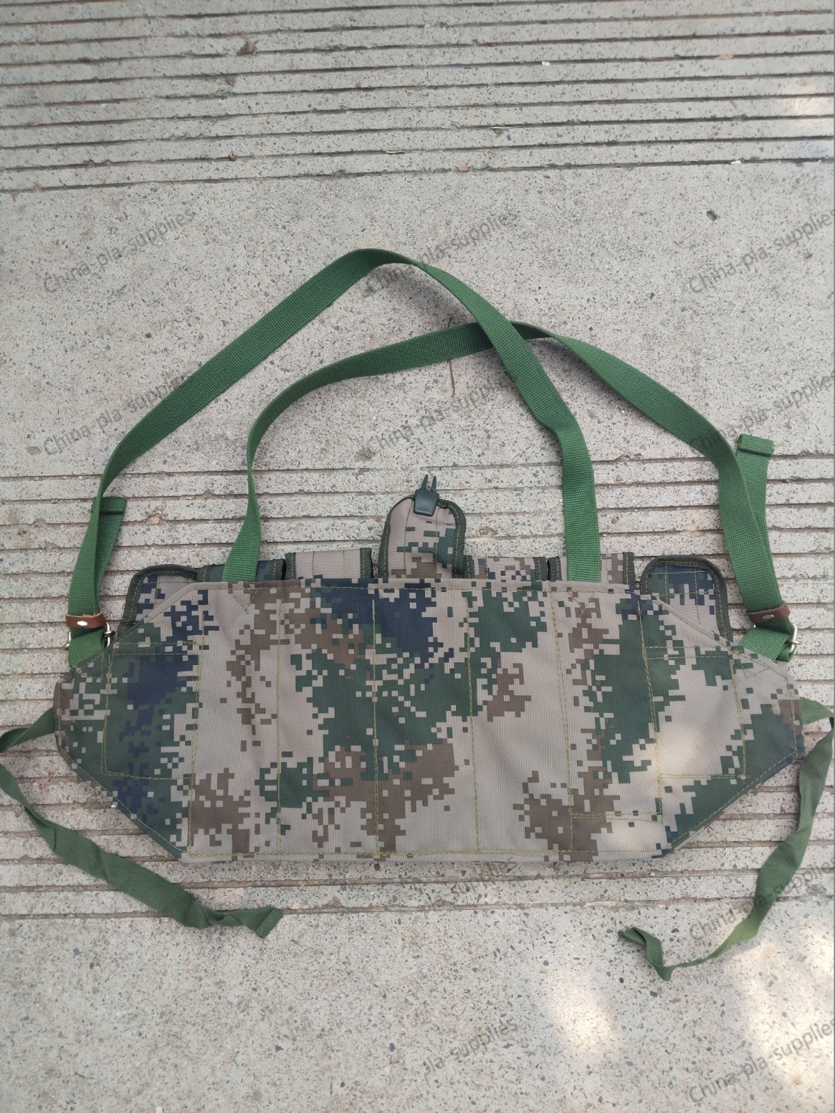 Chinese ARMY Type 95 Chest Rig Mag Pouch Bag Digital Camo NEW OLD STOCK