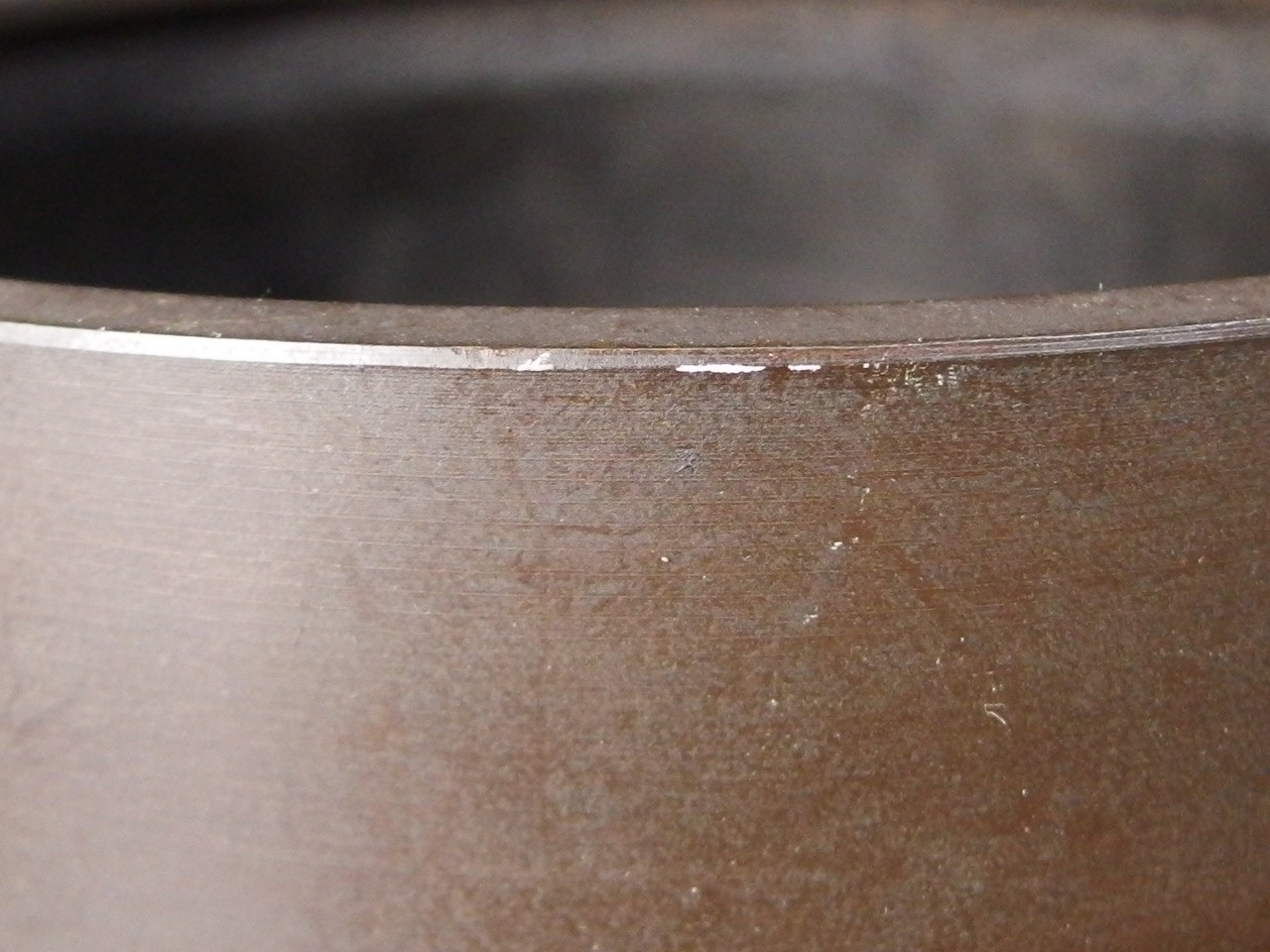 or2631 JAPANESE BUDDHIST SINGING BOWL ORIN GONG 7.1 inch / 18 cm Wide VINTAGE