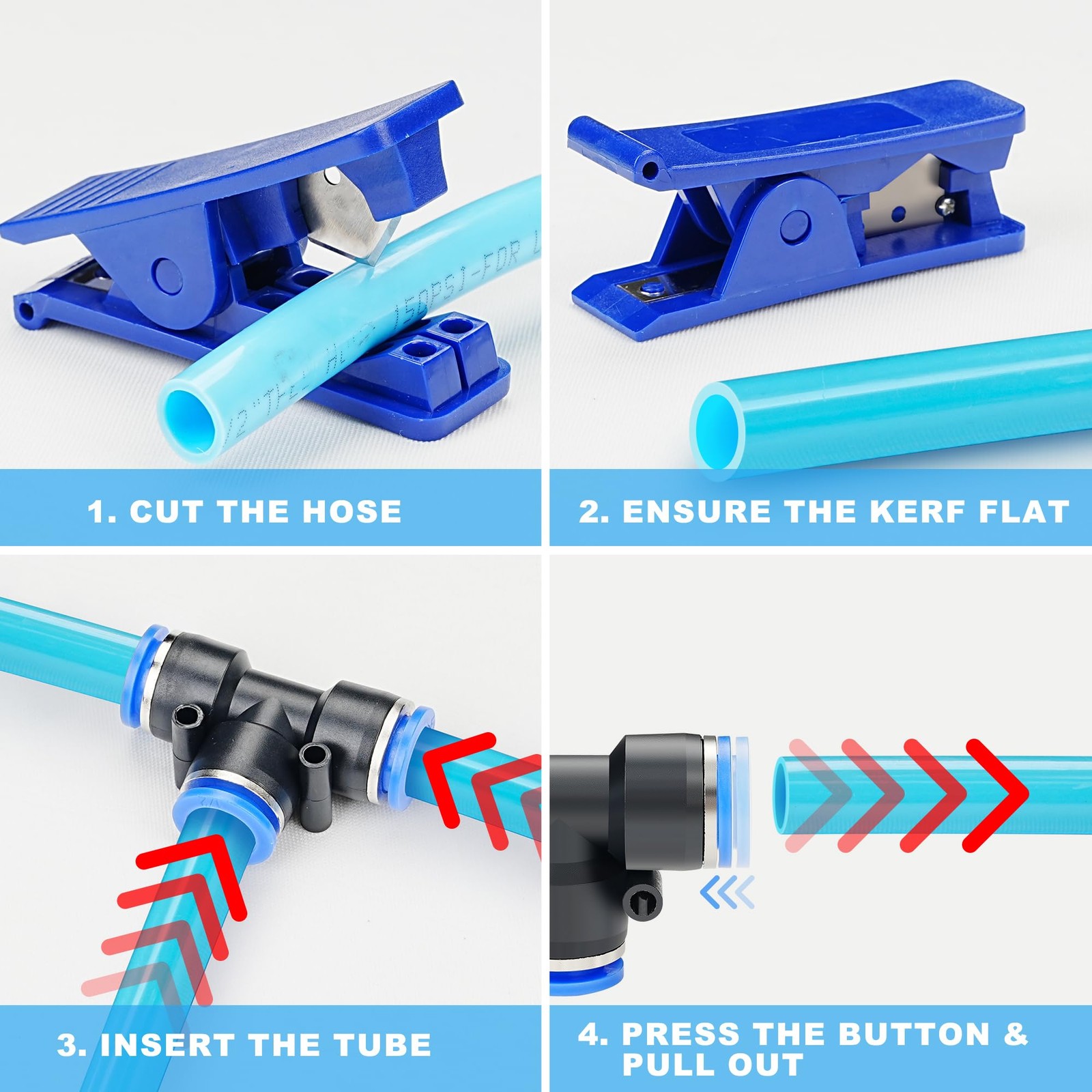 1/2″OD Compressed Air Piping System and Shop Line Kit