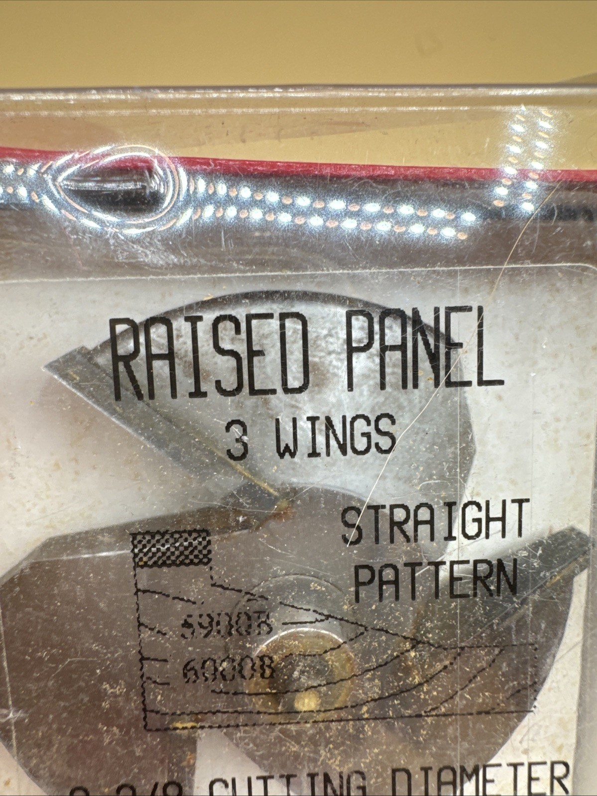 Whiteside 6000B Raised Panel Bit Used