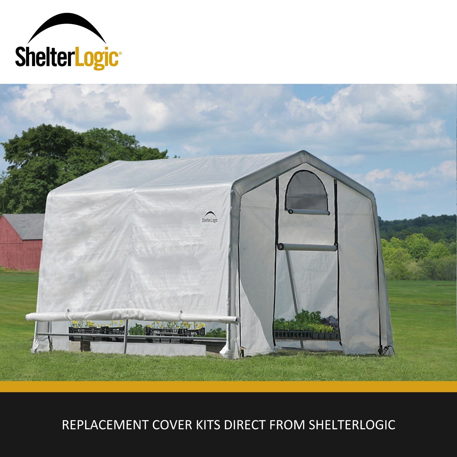 ShelterLogic Greenhouse Replacement Cover Kit (FRAME SOLD SEPARATELY)