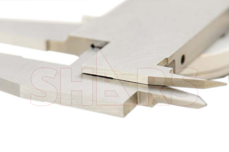 Shars 6" 150mm Inch Metric Dual Reading Dial Caliper MM Inspection Report New #}