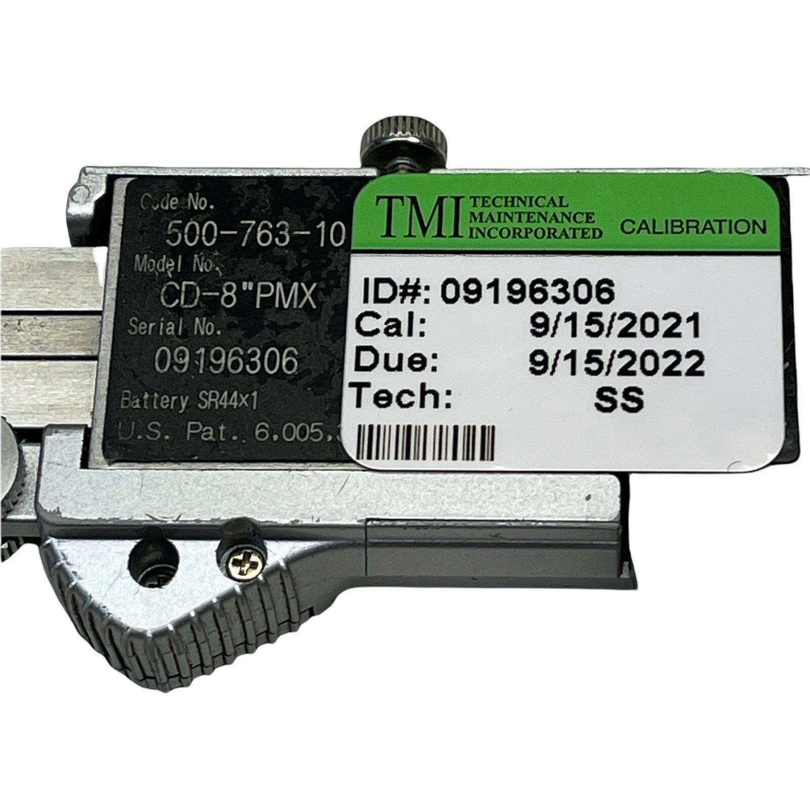 MITUTOYO 500-763-10 ABSOLUTE DIGITAL / DIGIMETRIC CALIPER 0-8" ***TESTED***