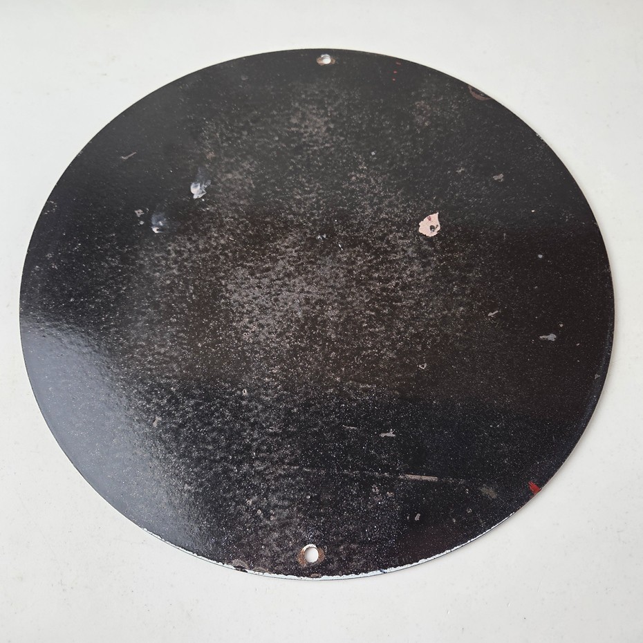 Vintage Big Boy Sign - 5 Cent Frisch's Fast Food Porcelain Gas Pump Sign