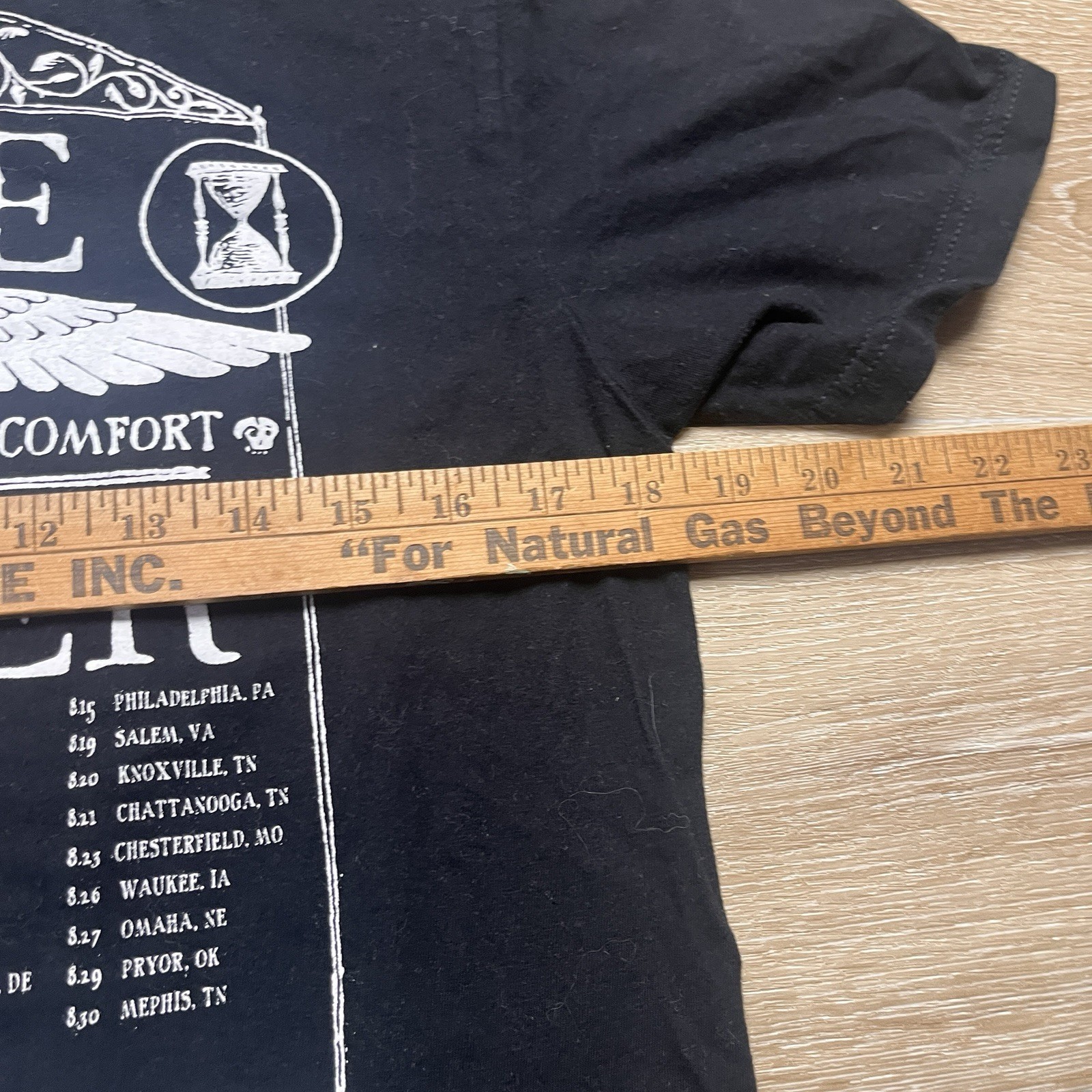 Alice Cooper 2025 Concert Tour Shirt Size Medium For Deeds Against Humanity