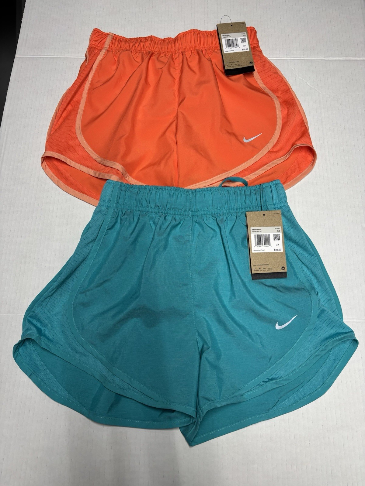 Nike Adidas Women’s Running Shorts Bundle Size XS Athletic Gym Dri-Fit Lot of 2