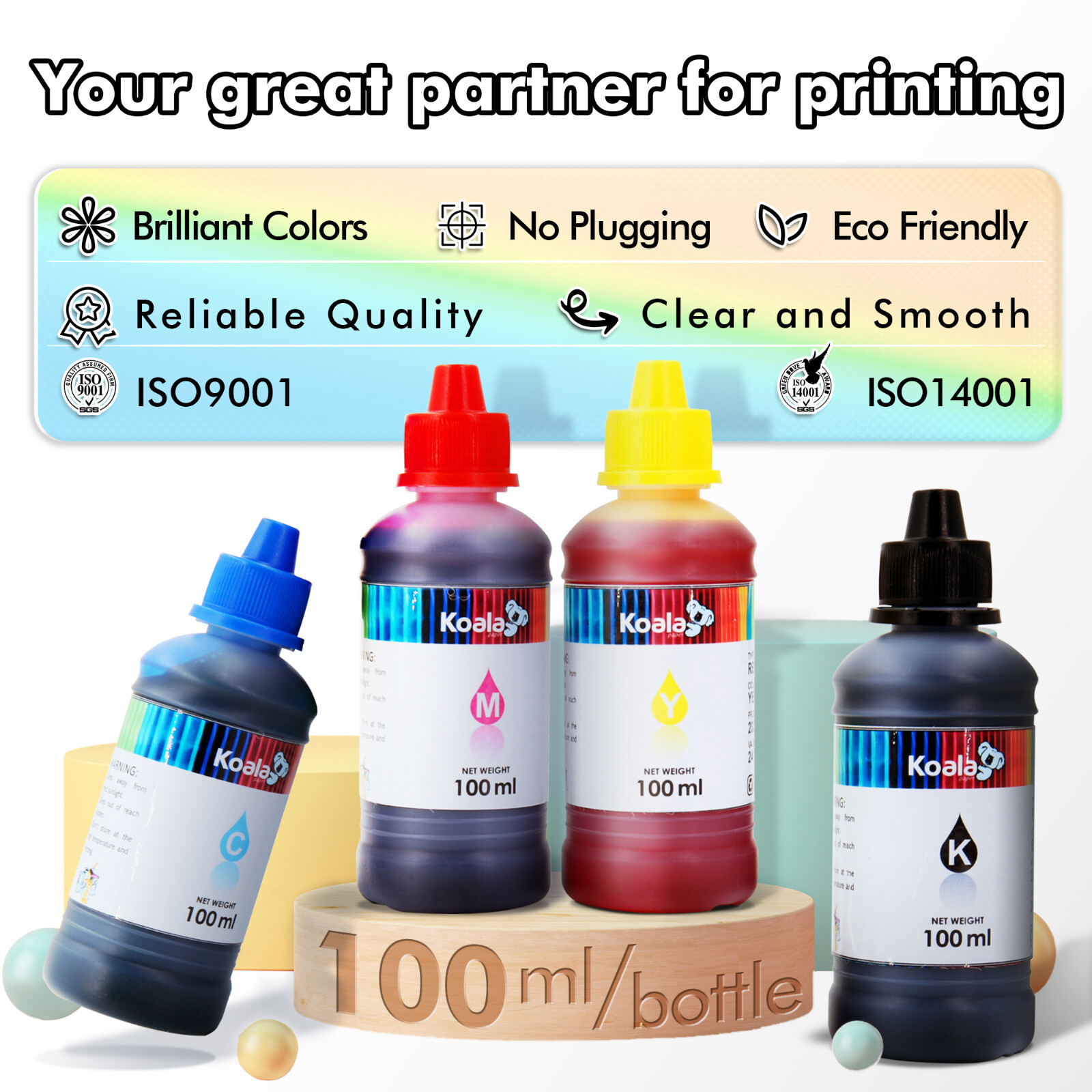 Koala Ink Refill Kits for Canon / Epson / HP / Kodark / Lexmark / Brother Inkjet